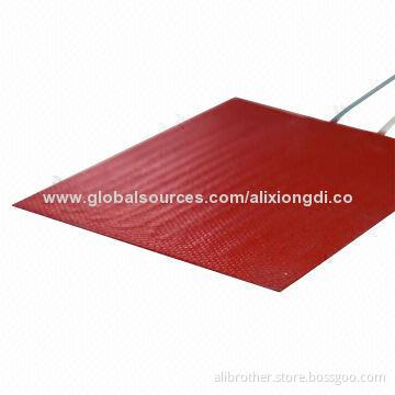 Silicone Rubber Heater, 300 x 300mm for 3D Printer